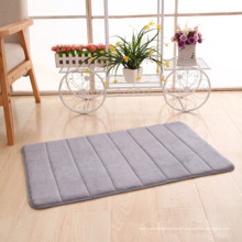 tapis de porte en mousse à mémoire de forme en microfibre